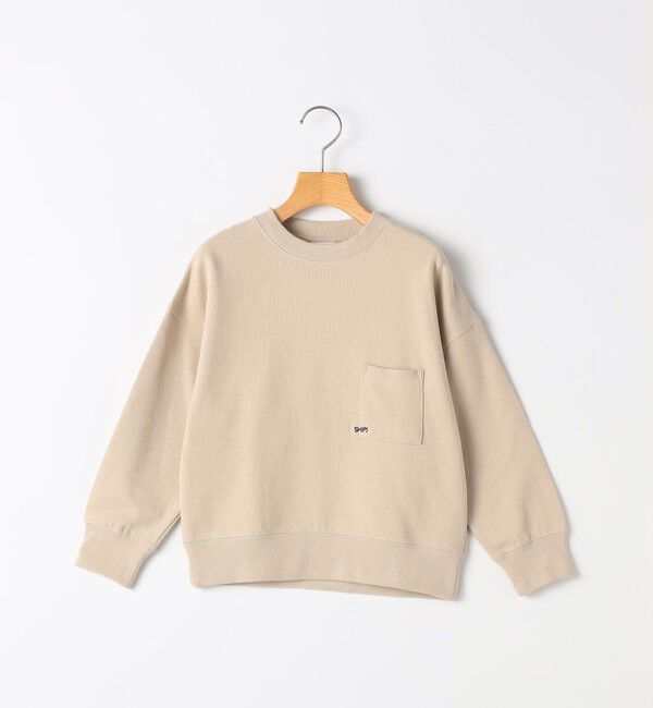 SHIPS KIDS「【WEB限定】SHIPS KIDS:100～160cm / NEW マイクロ ロゴ スウェット」|スウェット・ジャージ|