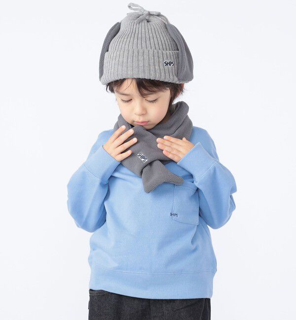 SHIPS KIDS「【WEB限定】SHIPS KIDS:100～160cm / NEW マイクロ ロゴ スウェット」|スウェット・ジャージ|