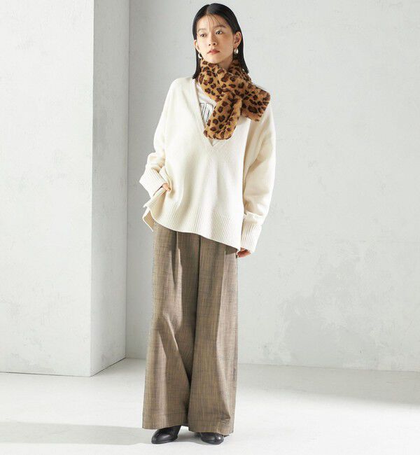 SHIPS for women「〈手洗い可能〉フェイク ファー マフラー」|マフラー|