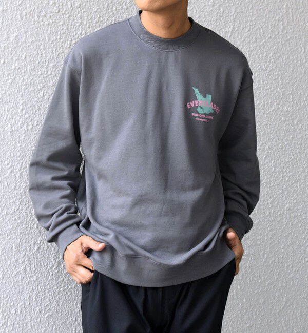 SHIPS any「【WEB限定】SHIPS any: NATIONAL PARK プリント スウェット 25AW(ユニセックス)◇」|スウェット・ジャージ|