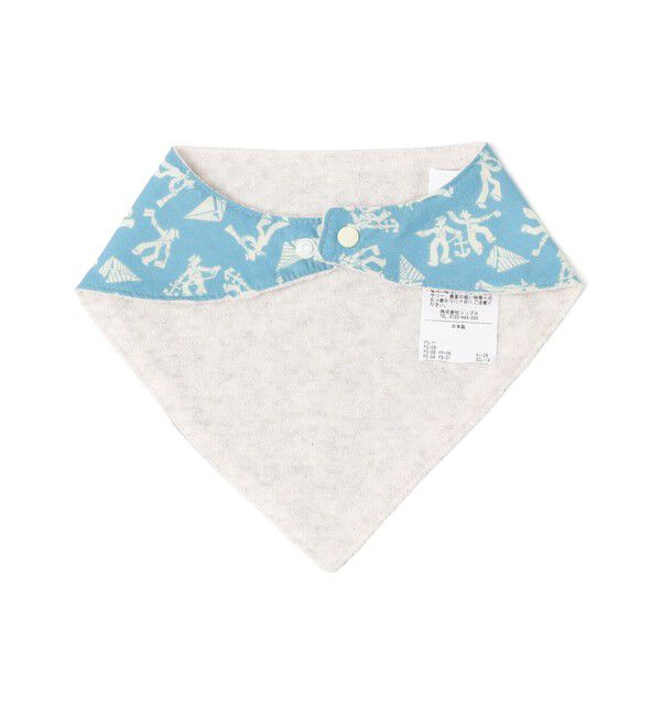 SHIPS KIDS「SHIPS KIDS: 三角型 刺繍 ロゴ スタイ」|スタイ|