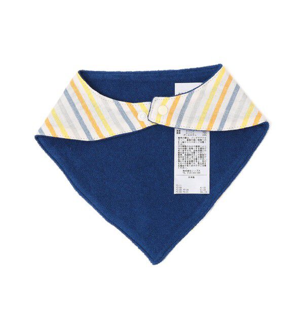 SHIPS KIDS「SHIPS KIDS: 三角型 刺繍 ロゴ スタイ」|スタイ|