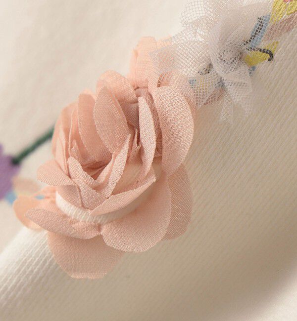 SHIPS KIDS「SHIPS KIDS:140～150cm /ミュージック フラワー スウェット」|スウェット・ジャージ|