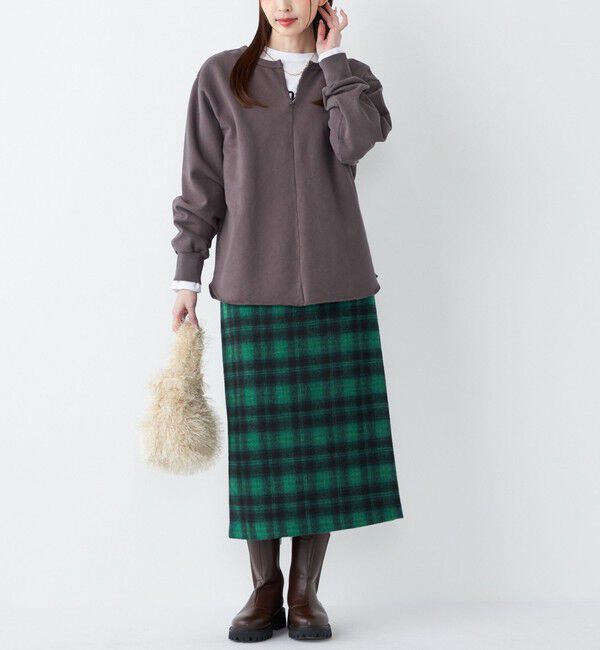 SHIPS Colors 「SHIPS Colors:〈手洗い可能〉USA 裏毛 スキッパー プルオーバー」|Tシャツ・カットソー|