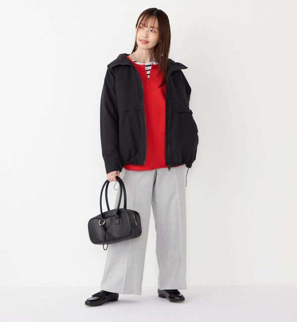 SHIPS Colors 「SHIPS Colors:〈手洗い可能〉USA 裏毛 スキッパー プルオーバー」|Tシャツ・カットソー|