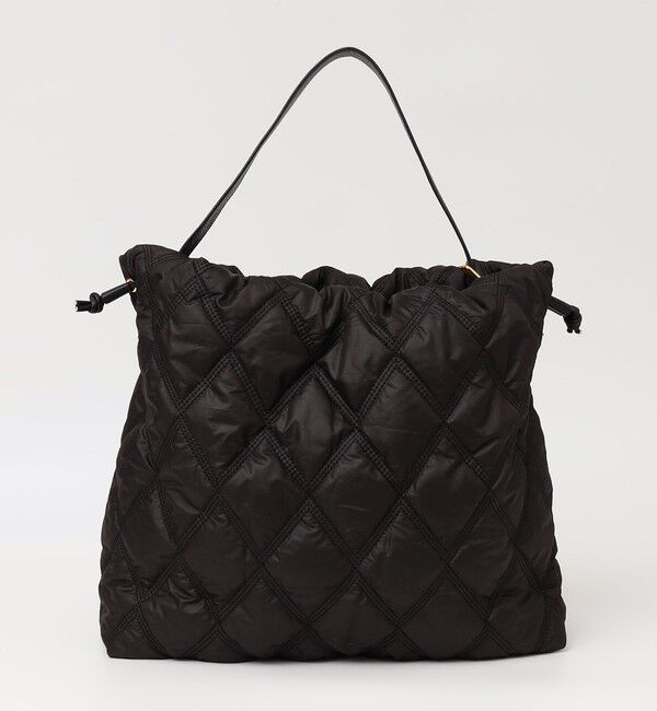 quaranciel「quaranciel: キルティング ワンハンドル ドロスト トート バッグ（A4対応）」|トートバッグ|