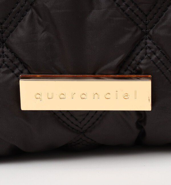 quaranciel「quaranciel: キルティング ワンハンドル ドロスト トート バッグ（A4対応）」|トートバッグ|