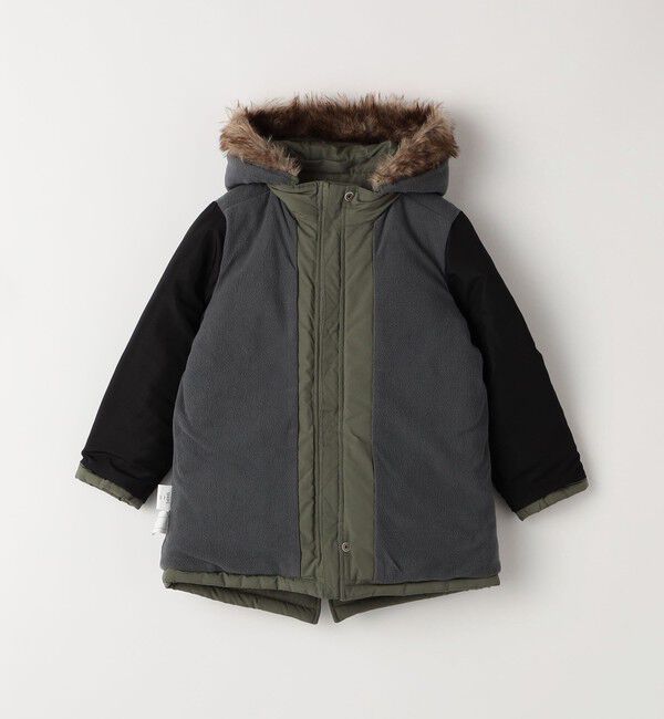 SHIPS Colors 「SHIPS Colors:100～150cm / 〈手洗い可能〉パディング モッズ コート」|ミリタリー・モッズコート|