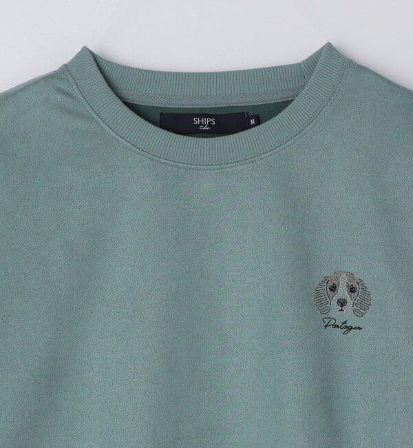 SHIPS Colors 「SHIPS Colors:〈洗濯機可能〉ポリエステル フェイクスエード スウェット」|スウェット・ジャージ|