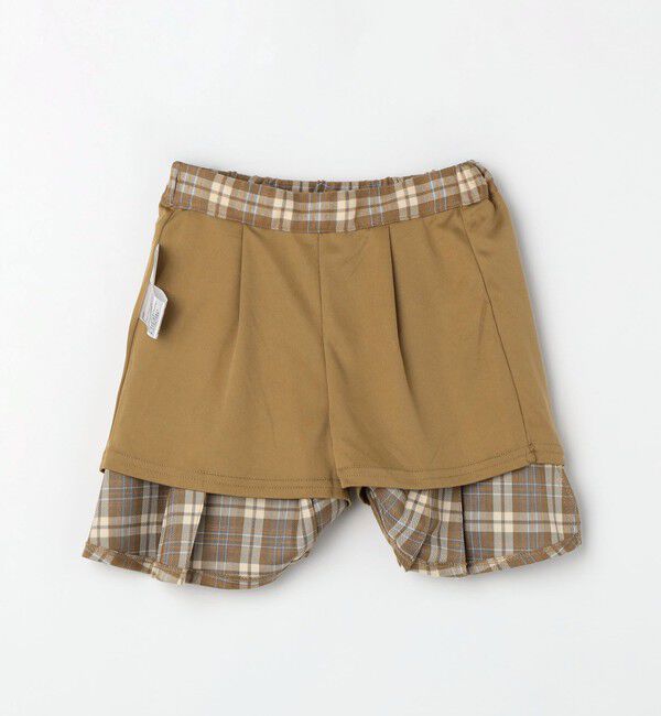 SHIPS Colors 「SHIPS Colors:100～140cm /〈洗濯機可能〉 リンク チェック スカート」|スカート|