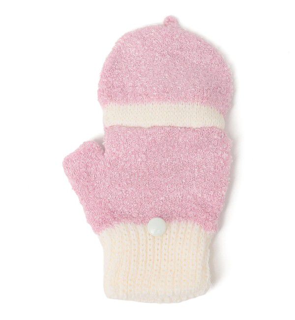 SHIPS KIDS「SHIPS KIDS:ふわもこ ミトン 手袋」|手袋|