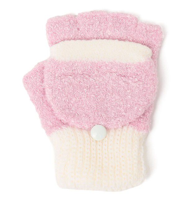 SHIPS KIDS「SHIPS KIDS:ふわもこ ミトン 手袋」|手袋|