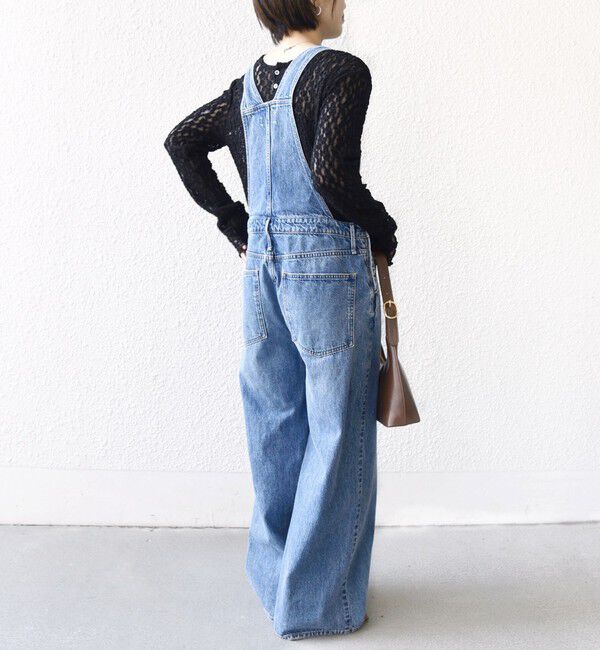 SHIPS for women「《一部追加予約》〈手洗い可能〉ラッセル レース ヘンリー ネック 2WAY プルオーバー」|Tシャツ・カットソー|