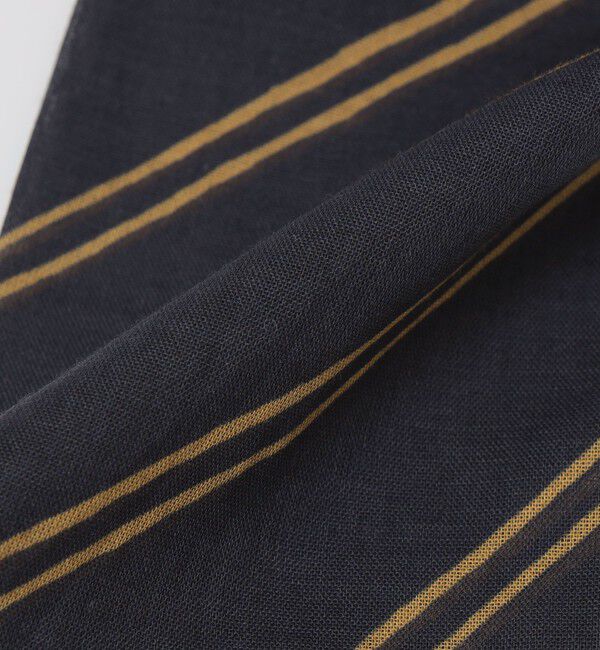 SHIPS「【SHIPS別注】Bleck: BOWIE コットン ダブル ストライプ スカーフ」|バンダナ・スカーフ|