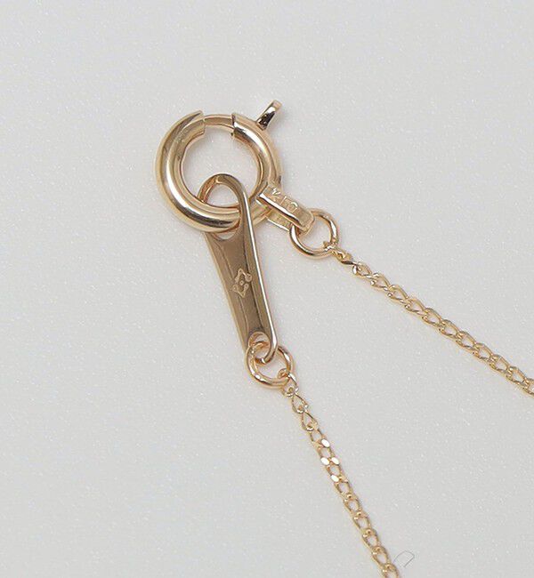 SHIPS「City Ambient Products: K10YG PLANER CHAIN NECKLACE」|ネックレス|