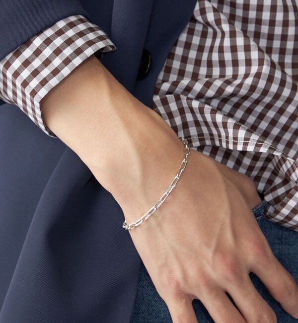 SHIPS「City Ambient Products: SILVER925 LONG CABLE CHAIN BRACELET」|ブレスレット・バングル|
