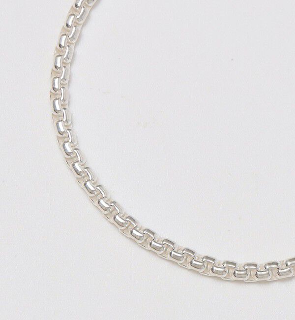 SHIPS「City Ambient Products: SILVER925 ROUND BOX CHAIN BRACELET」|ブレスレット・バングル|