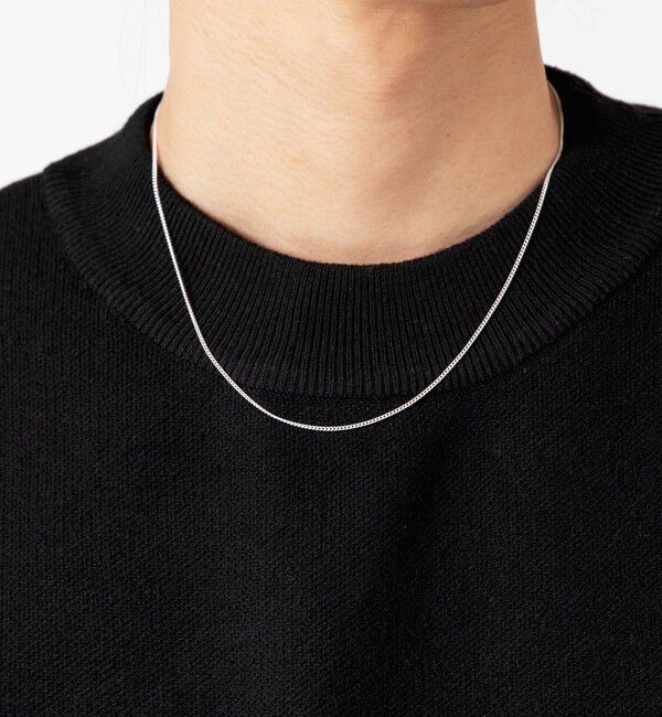 SHIPS「City Ambient Products: SILVER925 CURB CHAIN NECKLACE」|ネックレス|