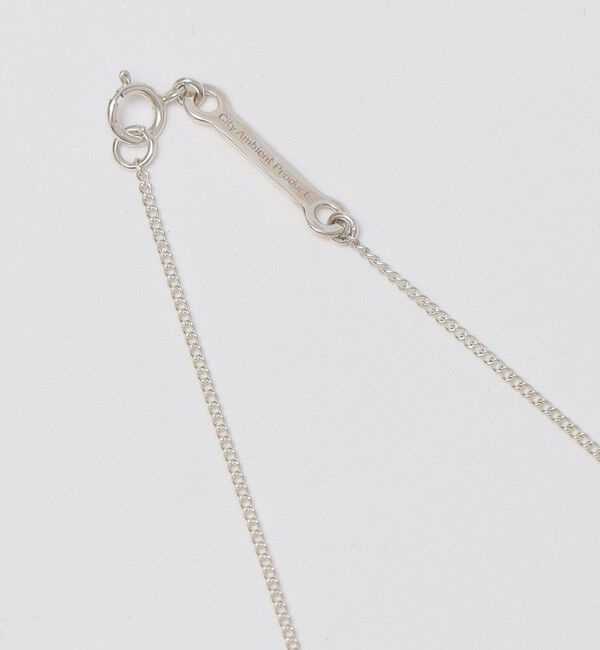 SHIPS「City Ambient Products: SILVER925 CURB CHAIN NECKLACE」|ネックレス|