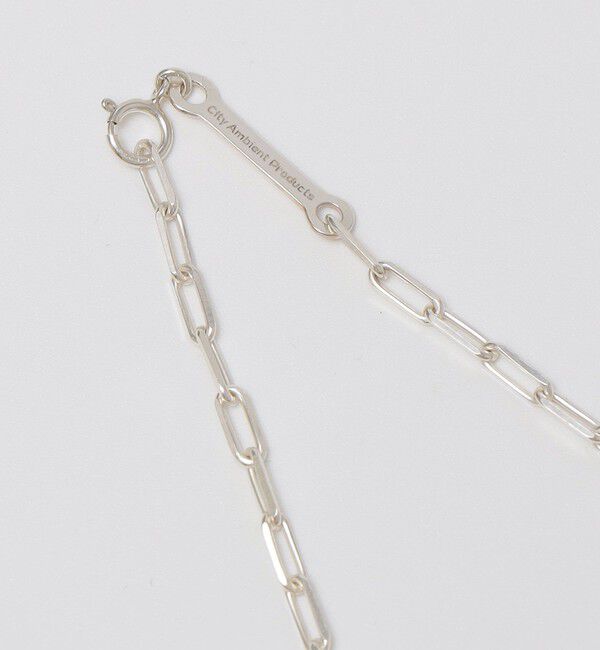 SHIPS「City Ambient Products: SILVER925 LONG CABLE CHAIN NECKLACE」|ネックレス|