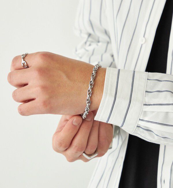 SHIPS Colors 「SHIPS Colors:ナロー チェーン ブレスレット」|ブレスレット・バングル|