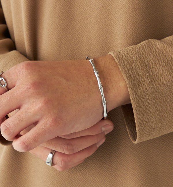 SHIPS Colors 「SHIPS Colors:ボーン デザイン バングル」|ブレスレット・バングル|