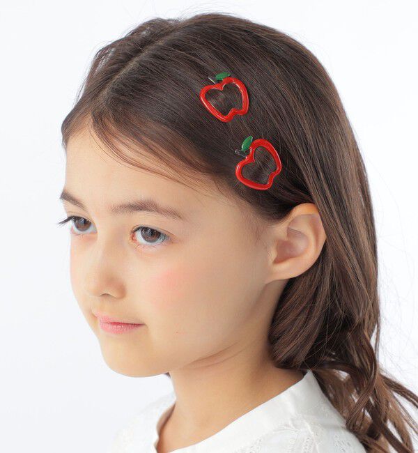 SHIPS KIDS「SHIPS KIDS: フルーツ ヘアピン 2個セット」|その他|