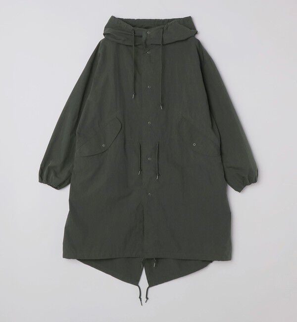 SHIPS Colors 「《予約》【SHIPS Colors別注】Rain-Stuff:〈撥水・洗濯機可能〉フード コート◆」|ミリタリー・モッズコート|