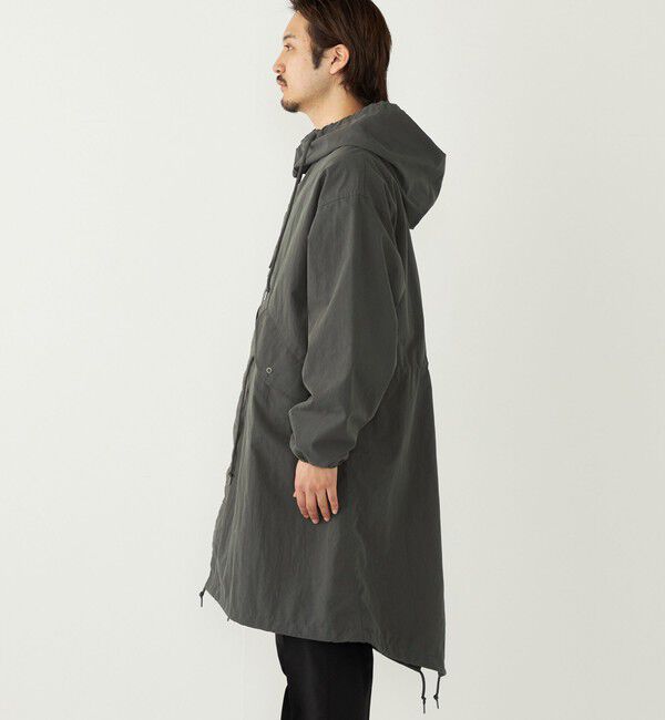 SHIPS Colors 「《予約》【SHIPS Colors別注】Rain-Stuff:〈撥水・洗濯機可能〉フード コート◆」|ミリタリー・モッズコート|