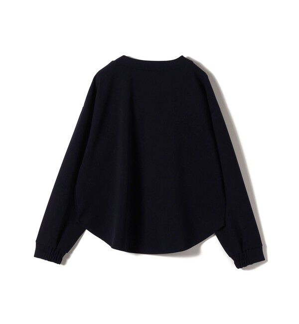 SHIPS Colors 「SHIPS Colors:〈手洗い可能〉カット ジョーゼット Vネック カーディガン（セットアップ対応可能）」|カーディガン|