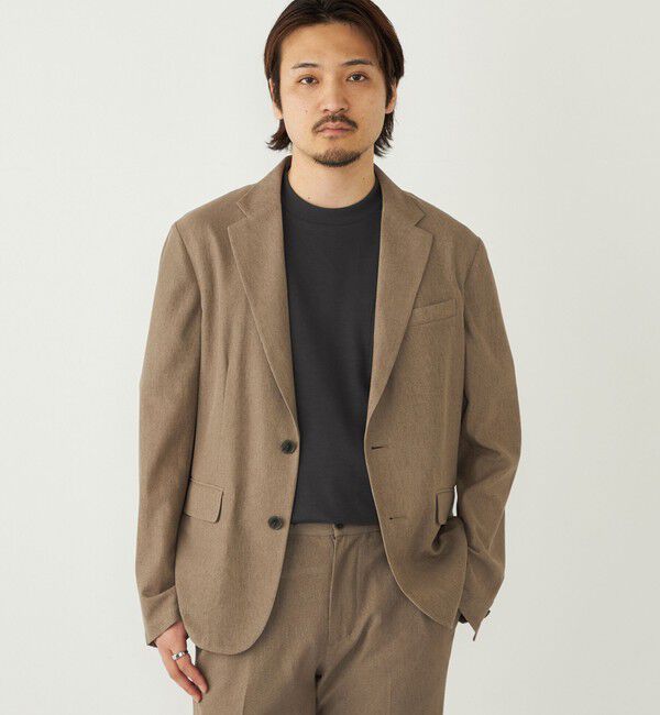 SHIPS Colors 「《予約》SHIPS Colors:〈速乾・洗濯機可能〉シャリルジャージー ジャケット◆」|テーラードジャケット|