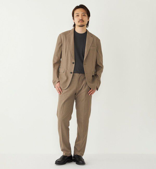 SHIPS Colors 「《予約》SHIPS Colors:〈速乾・洗濯機可能〉シャリルジャージー ジャケット◆」|テーラードジャケット|