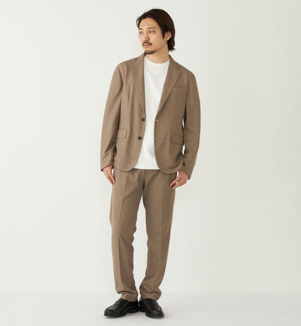 SHIPS Colors 「《予約》SHIPS Colors:〈速乾・洗濯機可能〉シャリルジャージー ジャケット◆」|テーラードジャケット|