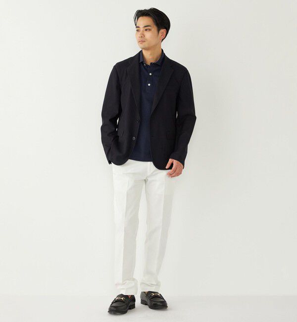 SHIPS Colors 「《予約》SHIPS Colors:〈速乾・洗濯機可能〉シャリルジャージー ジャケット◆」|テーラードジャケット|