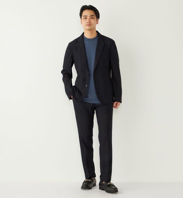 SHIPS Colors 「《予約》SHIPS Colors:〈速乾・洗濯機可能〉シャリルジャージー ジャケット◆」|テーラードジャケット|