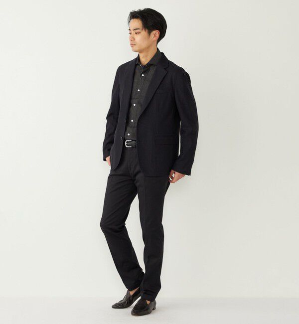 SHIPS Colors 「《予約》SHIPS Colors:〈速乾・洗濯機可能〉シャリルジャージー ジャケット◆」|テーラードジャケット|