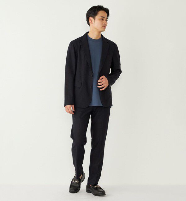 SHIPS Colors 「《予約》SHIPS Colors:〈速乾・洗濯機可能〉シャリルジャージー ジャケット◆」|テーラードジャケット|