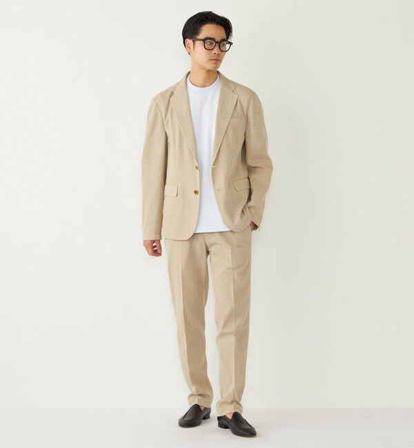 SHIPS Colors 「《予約》SHIPS Colors:〈速乾・洗濯機可能〉シャリルジャージー イージー スラックス◆」|スラックス|