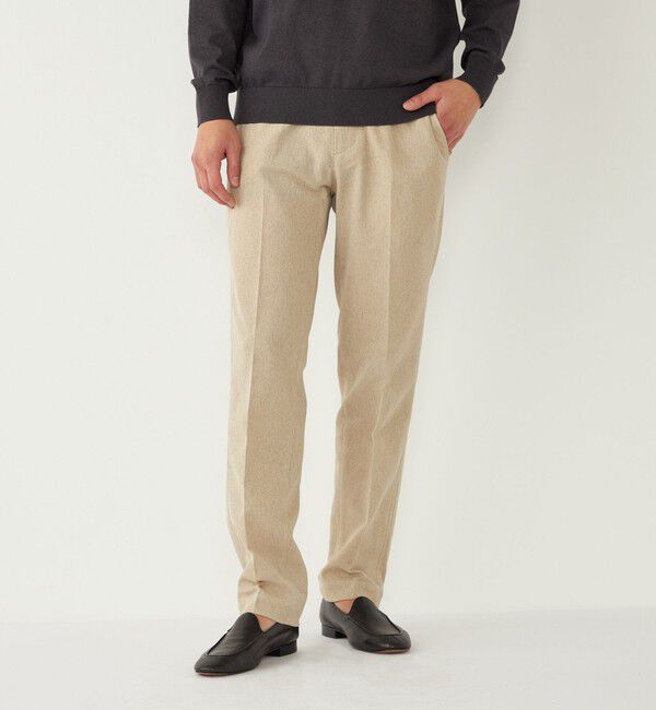 SHIPS Colors 「《予約》SHIPS Colors:〈速乾・洗濯機可能〉シャリルジャージー イージー スラックス◆」|スラックス|