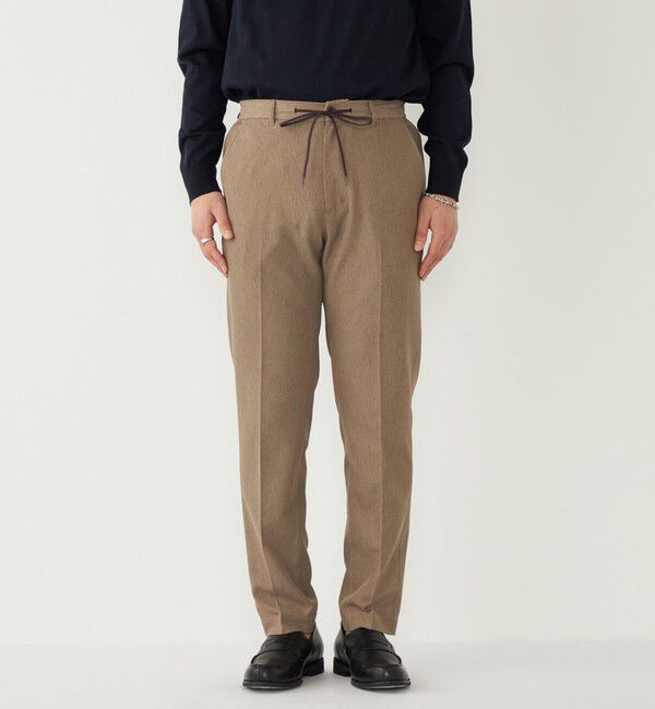 SHIPS Colors 「《予約》SHIPS Colors:〈速乾・洗濯機可能〉シャリルジャージー イージー スラックス◆」|スラックス|