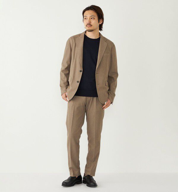 SHIPS Colors 「《予約》SHIPS Colors:〈速乾・洗濯機可能〉シャリルジャージー イージー スラックス◆」|スラックス|