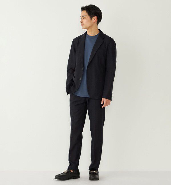 SHIPS Colors 「《予約》SHIPS Colors:〈速乾・洗濯機可能〉シャリルジャージー イージー スラックス◆」|スラックス|