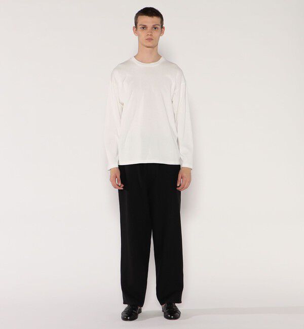 GALERIE VIE「コットン吊り天竺 ロングスリーブクルーネックカットソー」|Tシャツ・カットソー|