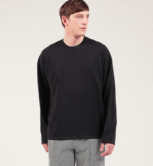 GALERIE VIE「コットン吊り天竺 ロングスリーブクルーネックカットソー」|Tシャツ・カットソー|