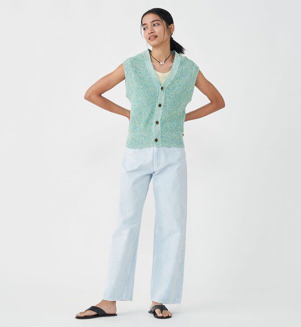 MACPHEE「ブライトパイル タンクトップ」|タンクトップ|