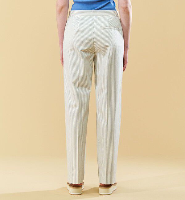 DES PRES「ドライコットンギャバジン ストレートパンツ」|スラックス|