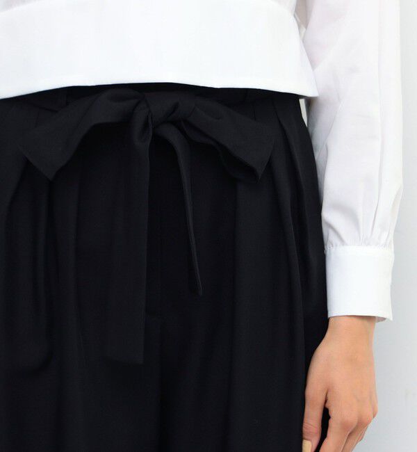 BACCA「レーヨンポリエステル カマーベルトパンツ」|その他|