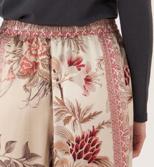 GALERIE VIE「レーヨンサテンプリント パジャマパンツ」|その他|