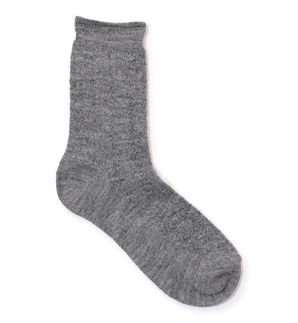 TOMORROWLAND GOODS「Girardi LEI socks」|ソックス|17 チャコールグレー