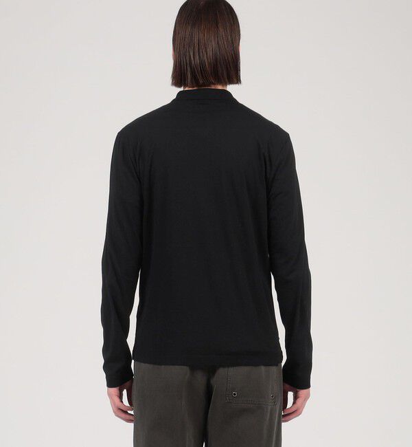 JAMES PERSE「ラックスロータス ロングスリーブポロシャツ MELJ3347」|ポロシャツ|